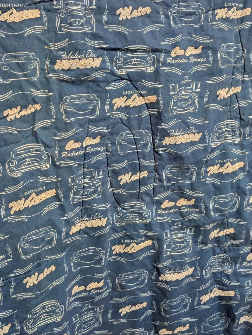 Disney Pixar Cars Lightning McQueen & Mater Comforter 57